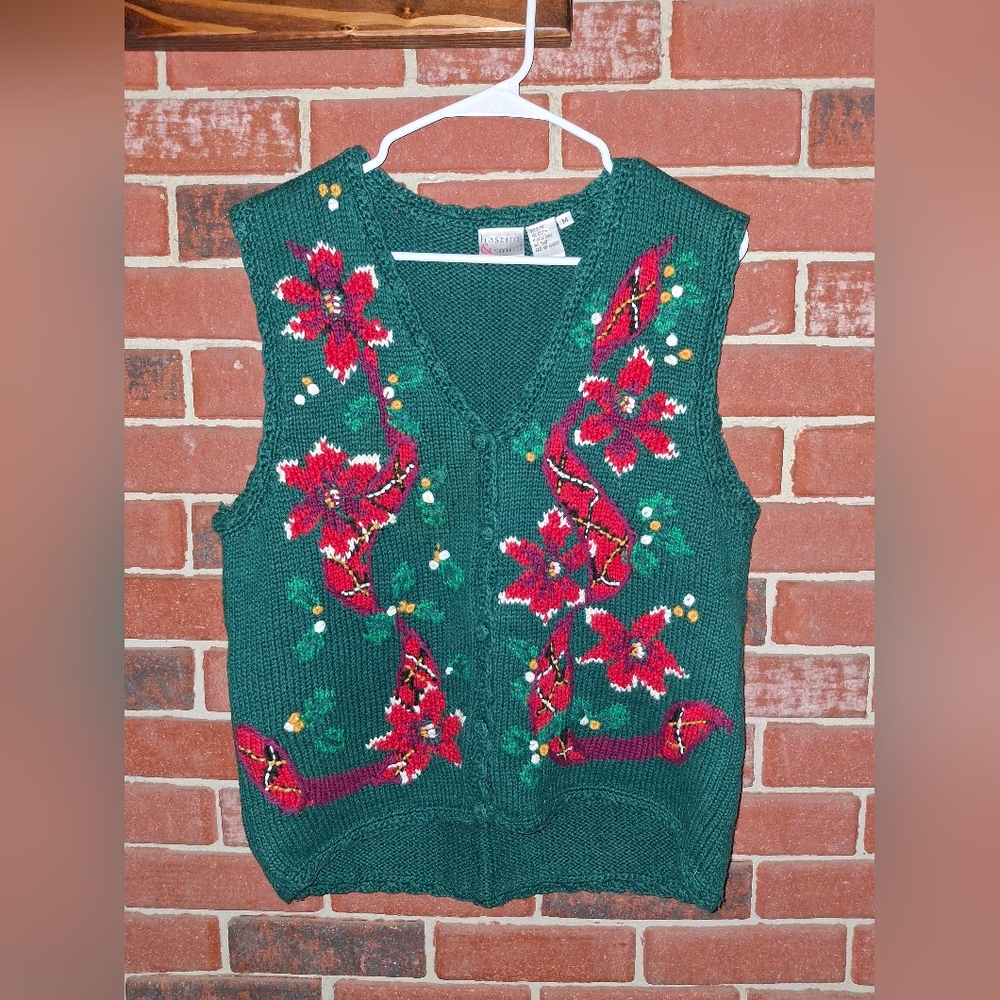 Vintage Christmas Vest